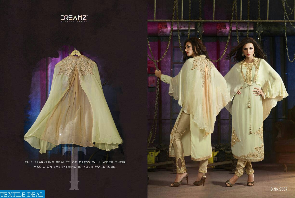 Dreamz Designer Salwar suits on offer textile deal